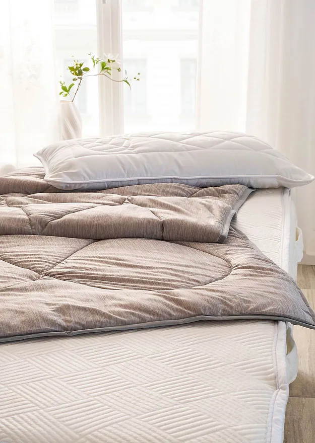 Casa & Giardino - Coperta rinfrescante - Grigio chiaro