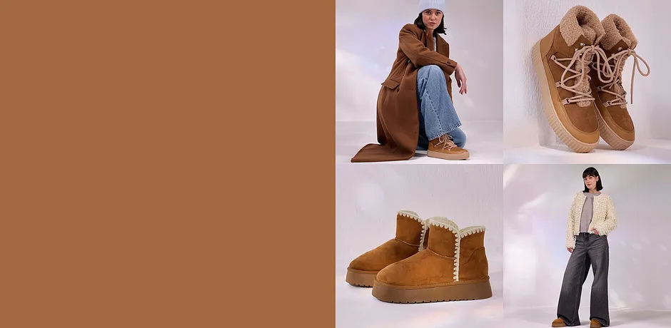 Scarponcini caldi per l'inverno.