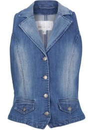 Gilet in jeans elasticizzato, bpc selection