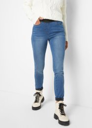 Jeans termici con cuciture spostate in avanti e cinta comoda, bpc bonprix collection