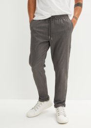 Pantaloni chino cropped con elastico in vita slim fit, tapered, RAINBOW