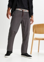 Pantaloni termici con elastico in vita loose fit, straight, RAINBOW