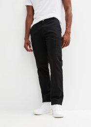 Pantaloni termici elasticizzati con tasche applicate regular fit, straight, bpc bonprix collection