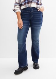 Jeans termici elasticizzati con interno morbido e superficie garzata, bootcut, John Baner JEANSWEAR