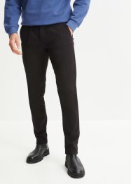 Pantaloni chino elasticizzati con pinces regular fit, straight, bpc selection