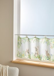 Tenda a vetro con coniglietti stampati, bpc living bonprix collection