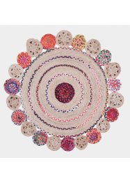 Tappeto rotondo con cerchi colorati, bpc living bonprix collection