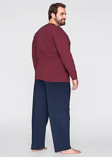 Pigiama con cotone e maniche lunghe, bonprix Pigiama con cotone e maniche lunghe, bonprix