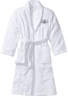 Accappatoio in spugna di puro cotone, bonprix Accappatoio in spugna di puro cotone, bonprix