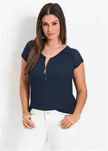 Maglietta con pizzo, bonprix Maglietta con pizzo, bonprix