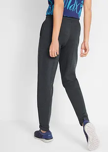 Pantaloni in felpa con cinta comoda, bonprix Pantaloni in felpa con cinta comoda, bonprix