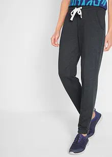 Pantaloni in felpa con cinta comoda, bonprix Pantaloni in felpa con cinta comoda, bonprix