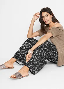 Pantaloni a palazzo in misto viscosa, bonprix Pantaloni a palazzo in misto viscosa, bonprix