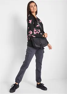 Felpa in puro cotone dal taglio largo, bonprix Felpa in puro cotone dal taglio largo, bonprix