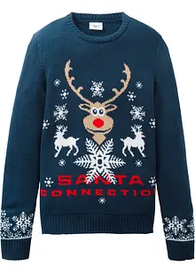 Maglione natalizio in filato fine, bonprix Maglione natalizio in filato fine, bonprix