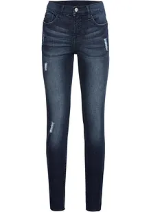 Jeans skinny cropped, vita media, bonprix Jeans skinny cropped, vita media, bonprix