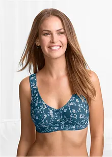 Reggiseno senza ferretto con cotone biologico morbido (pacco da 2), bonprix Reggiseno senza ferretto con cotone biologico morbido (pacco da 2), bonprix