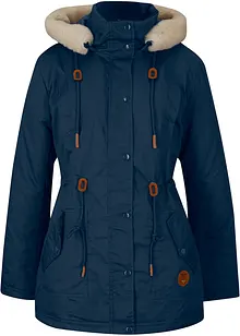 Parka imbottito con pelliccia sintetica, bonprix Parka imbottito con pelliccia sintetica, bonprix