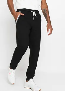 Pantaloni da jogging con dettagli a contrasto in puro cotone, bonprix Pantaloni da jogging con dettagli a contrasto in puro cotone, bonprix