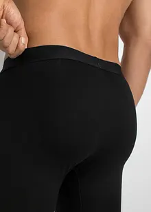 Boxer lunghi aderenti con cotone (pacco da 7), bonprix Boxer lunghi aderenti con cotone (pacco da 7), bonprix