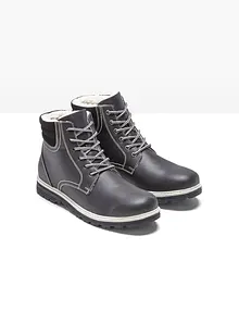 Scarponcini stringati foderati, bonprix Scarponcini stringati foderati, bonprix