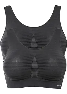 Reggiseno bustier senza cuciture Feel Comfort (pacco da 2), bonprix Reggiseno bustier senza cuciture Feel Comfort (pacco da 2), bonprix