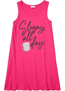 Camicia da notte corta in puro cotone biologico, bonprix Camicia da notte corta in puro cotone biologico, bonprix