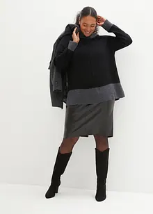 Gonna longuette in similpelle, bonprix Gonna longuette in similpelle, bonprix