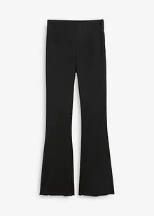 Leggings termici svasati con cinta elastica a vita alta, bonprix Leggings termici svasati con cinta elastica a vita alta, bonprix