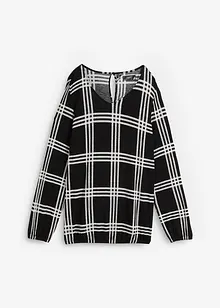 Maglia a maniche lunghe con fondo elasticizzato, bonprix Maglia a maniche lunghe con fondo elasticizzato, bonprix