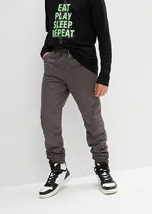 Jeans termici con elastico in vita e fodera in jersey, regular fit, bonprix Jeans termici con elastico in vita e fodera in jersey, regular fit, bonprix