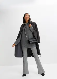 Maglione lungo a trecce, bonprix Maglione lungo a trecce, bonprix