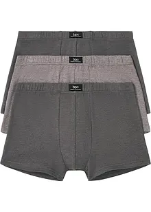 Boxer aderenti con cotone (pacco da 3), bonprix Boxer aderenti con cotone (pacco da 3), bonprix