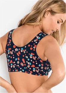 Reggiseno senza ferretto con chiusura anteriore e cotone biologico (pacco da 2), bonprix Reggiseno senza ferretto con chiusura anteriore e cotone biologico (pacco da 2), bonprix
