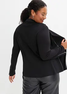 Giacca stile biker in misto viscosa, bonprix Giacca stile biker in misto viscosa, bonprix