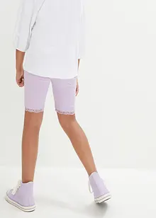 Pantaloncini con pizzo (pacco da 2) con cotone biologico, bonprix Pantaloncini con pizzo (pacco da 2) con cotone biologico, bonprix