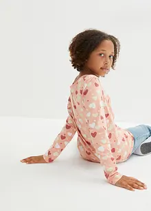 Maglia a maniche lunghe in puro cotone biologico (pacco da 3), bonprix Maglia a maniche lunghe in puro cotone biologico (pacco da 3), bonprix