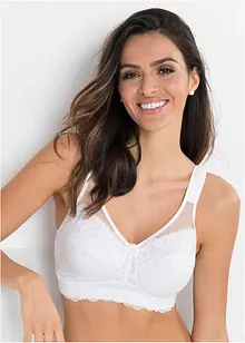 Reggiseno contenitivo senza ferretto con spalline imbottite, bonprix Reggiseno contenitivo senza ferretto con spalline imbottite, bonprix