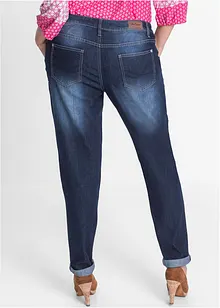 Jeans boyfriend elasticizzati e confortevoli, vita media, bonprix Jeans boyfriend elasticizzati e confortevoli, vita media, bonprix