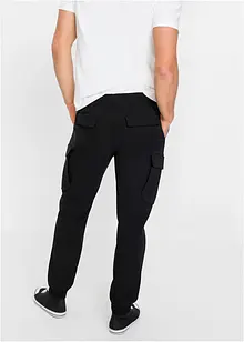 Pantaloni cargo elasticizzati con elastico in vita regular fit, straight, bonprix Pantaloni cargo elasticizzati con elastico in vita regular fit, straight, bonprix