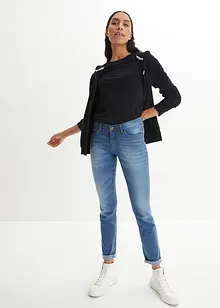 Jeans skinny elasticizzati, vita media, bonprix Jeans skinny elasticizzati, vita media, bonprix