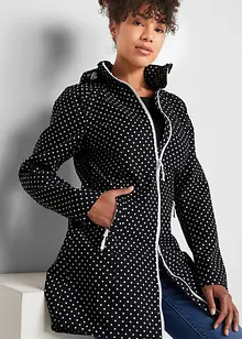 Giacca lunga in softshell,  leggera e idrorepellente, bonprix Giacca lunga in softshell,  leggera e idrorepellente, bonprix