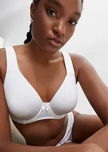 Reggiseno t-shirt con ferretto ed effetto lucido (pacco da 2), bonprix Reggiseno t-shirt con ferretto ed effetto lucido (pacco da 2), bonprix