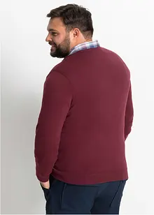 Maglione in filato fine con scollo a V, bonprix Maglione in filato fine con scollo a V, bonprix