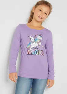 Maglia a maniche lunghe in puro cotone biologico (pacco da 2), bonprix Maglia a maniche lunghe in puro cotone biologico (pacco da 2), bonprix