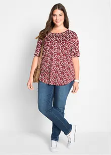 Jeans boyfriend elasticizzati, vita media, bonprix Jeans boyfriend elasticizzati, vita media, bonprix