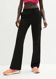 Pantaloni da jogging in misto cotone elasticizzato, bonprix Pantaloni da jogging in misto cotone elasticizzato, bonprix