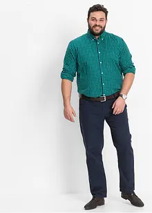 Pantaloni regular fit in twill di puro cotone, straight, bonprix Pantaloni regular fit in twill di puro cotone, straight, bonprix