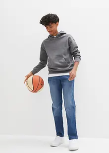 Jeans elasticizzati loose fit con vita regolabile, straight, bonprix Jeans elasticizzati loose fit con vita regolabile, straight, bonprix