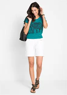 T-shirt in cotone biologico con stampa, bonprix T-shirt in cotone biologico con stampa, bonprix